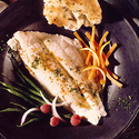 Flounder Fillets with Carrots