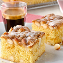 Macadamia Shortcake Slice