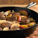 Braised Pork Medallions with Apples